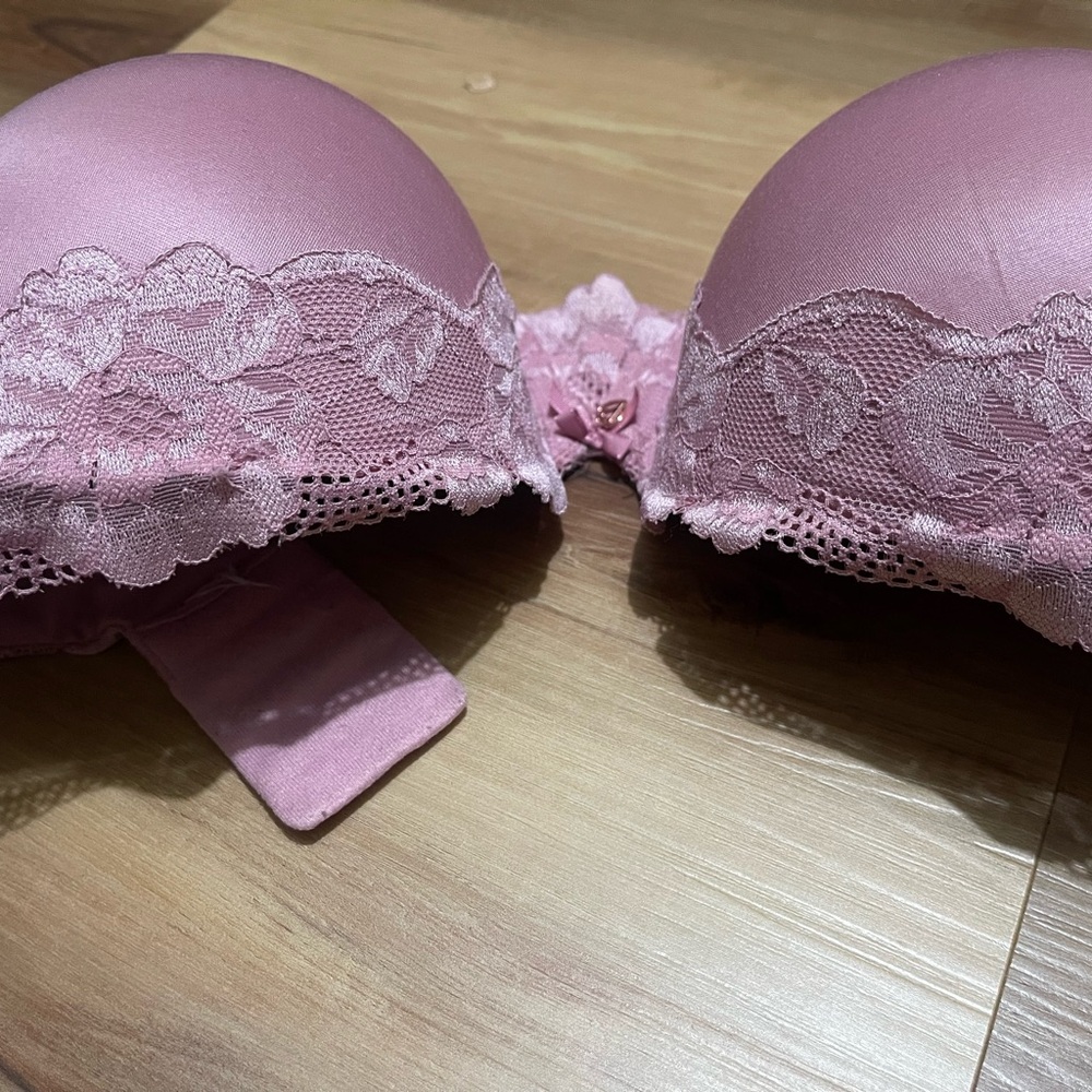 Victoria's Secret Pink Lace Trim Bra